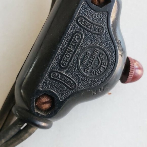 MARX Toy 1949 Louis Marx Mot-O-Run Express Hi-Way Works Race Car Track Tin Old - Picture 3 of 11